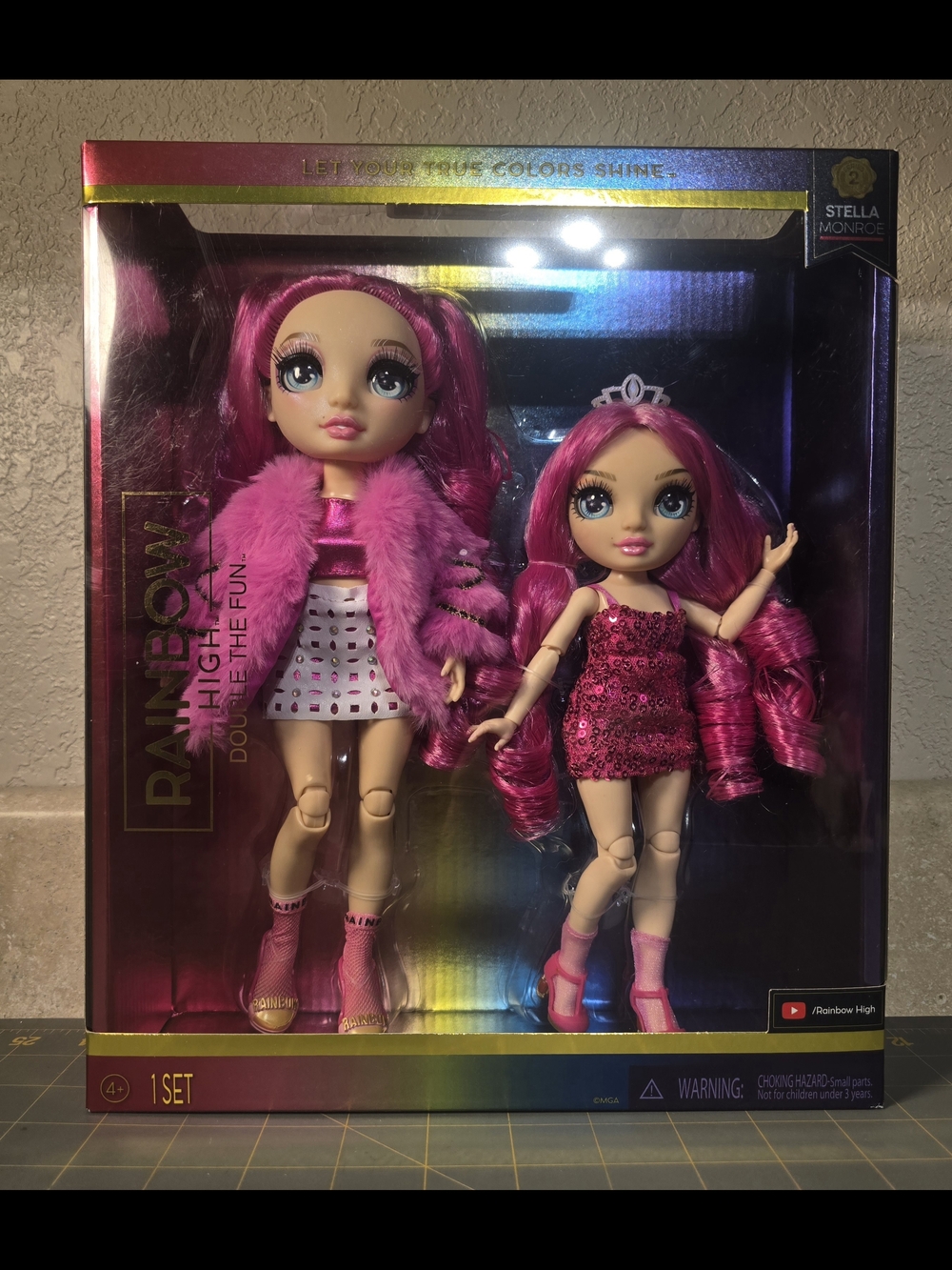 Rainbow High Stella Monroe "Double the Fun" Doll 2-pk